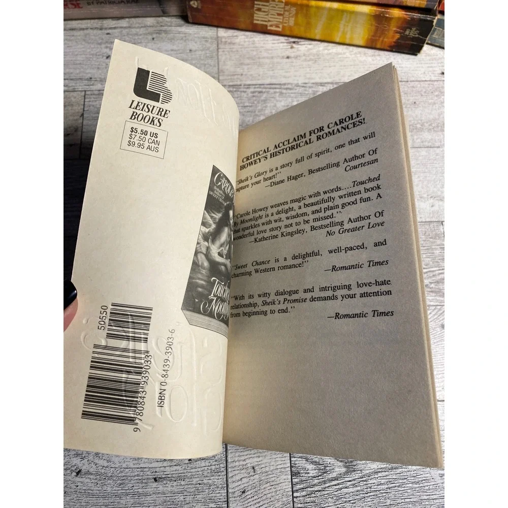 Sheiks Glory Carole Howey Historical Romance Novel Paperback Book1996‎